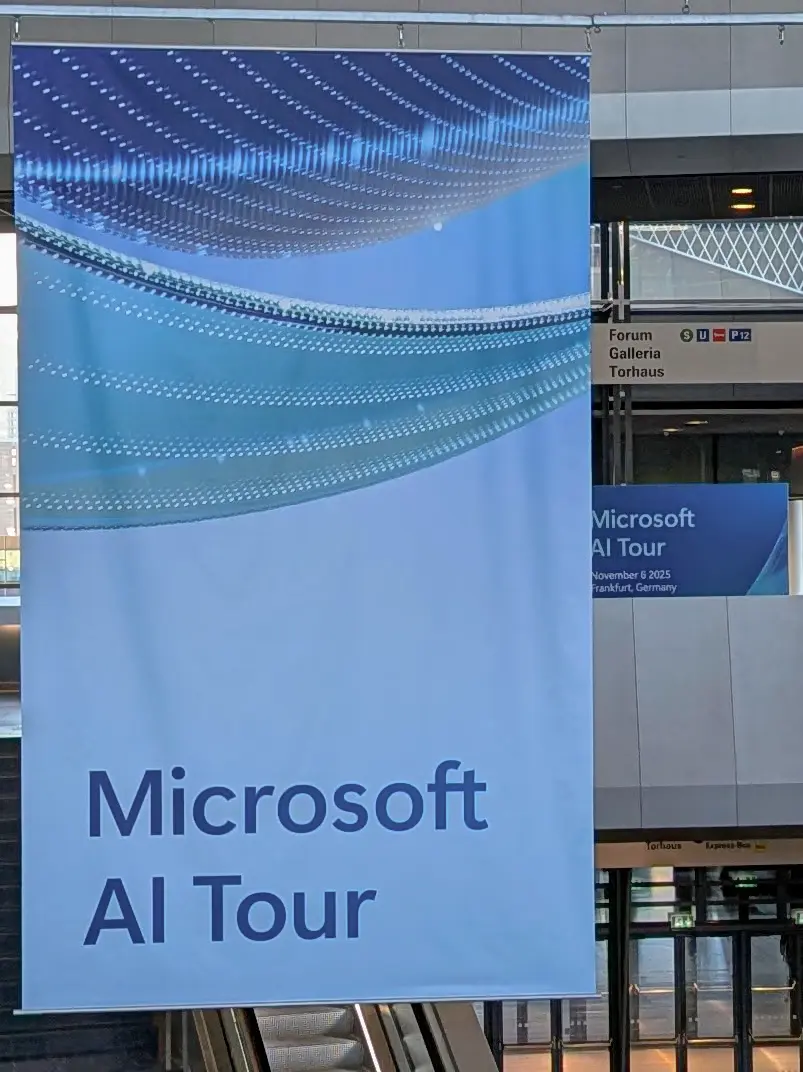 Microsoft AI Tour, Frankfurt